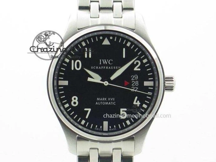 MIROTIME 0720 UrbanStyle Aquatimer Automatic IW329002 V6F 1:1 Best Edition Black Dial On SS Bracelet MIYOTA 7317